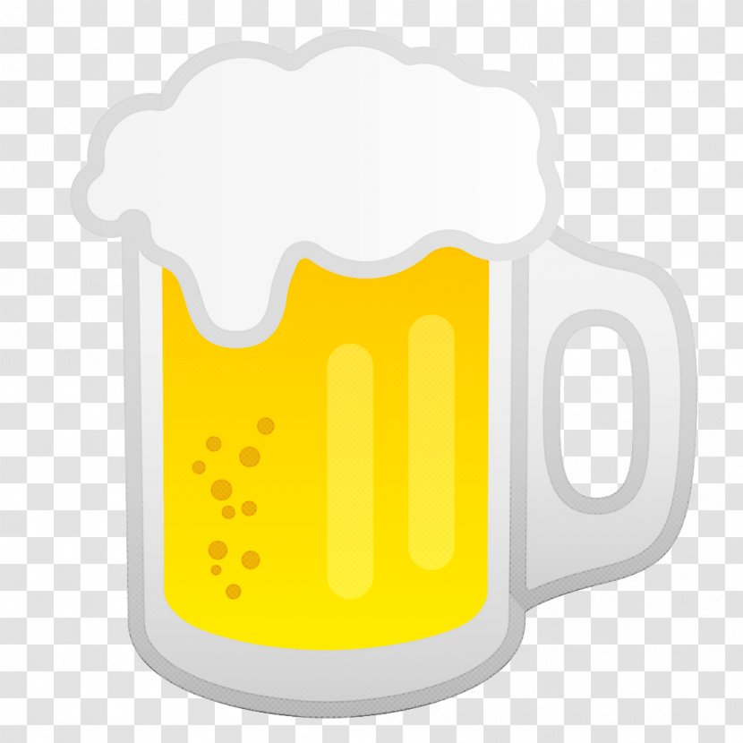 Beer Emoji - Glasses - Logo Side Dish Transparent PNG