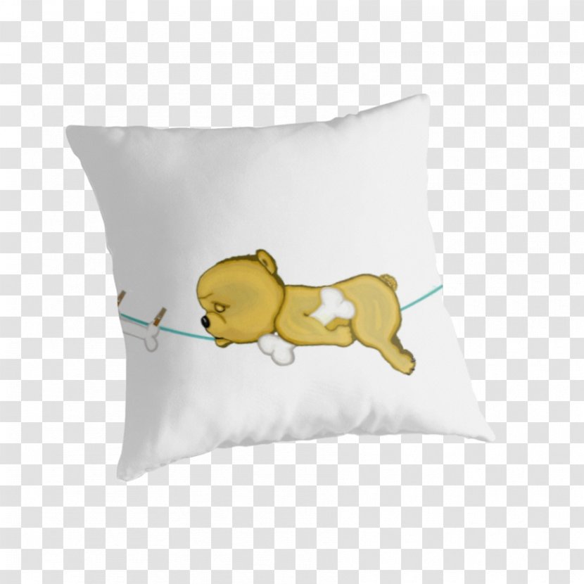 Throw Pillows Cushion Textile Font - Material - DOG POOPING Transparent PNG