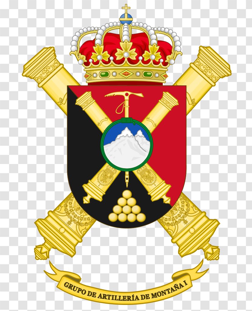 Coat Of Arms Military Field Artillery Spanish Army Transparent PNG