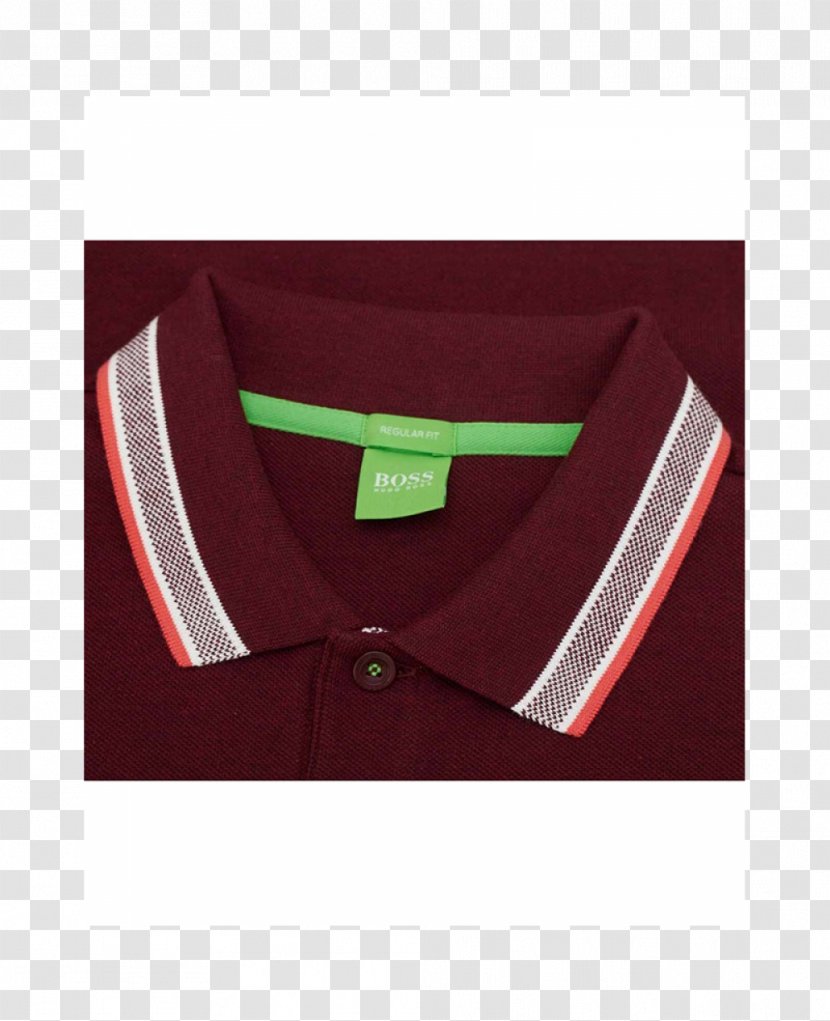 Collar Button Sleeve - Red Transparent PNG