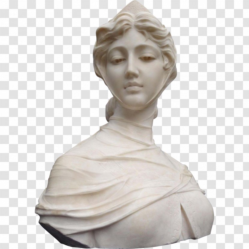 Marble Sculpture Bust Carrara Stone Carving - Classical - Stone-sculpture Transparent PNG