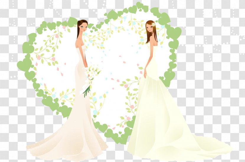 Wedding Invitation Cake Bride - Frame - Poster Vector Elements Transparent PNG