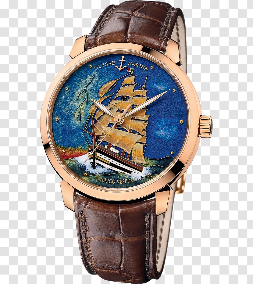 Calgary Jewellery Ulysse Nardin Watch Clock Donzé Cadrans SA - Strap Transparent PNG