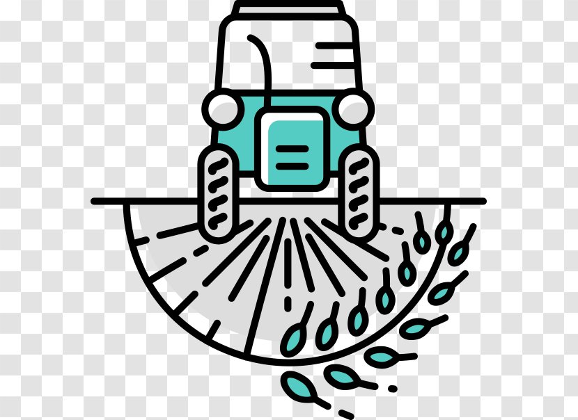 Agriculture Organic Farming Agricultural Machinery Cultivator - Artwork - Hemp Farm Transparent PNG