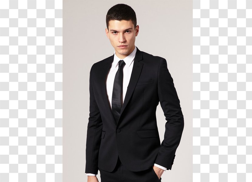 Tuxedo Jacket Jas Clothing Blazer - Necktie Transparent PNG