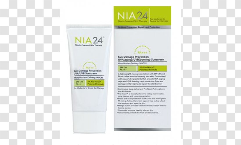 Lotion Cream NIA24 Skin Strengthening Complex Fluid Ounce - Care Transparent PNG