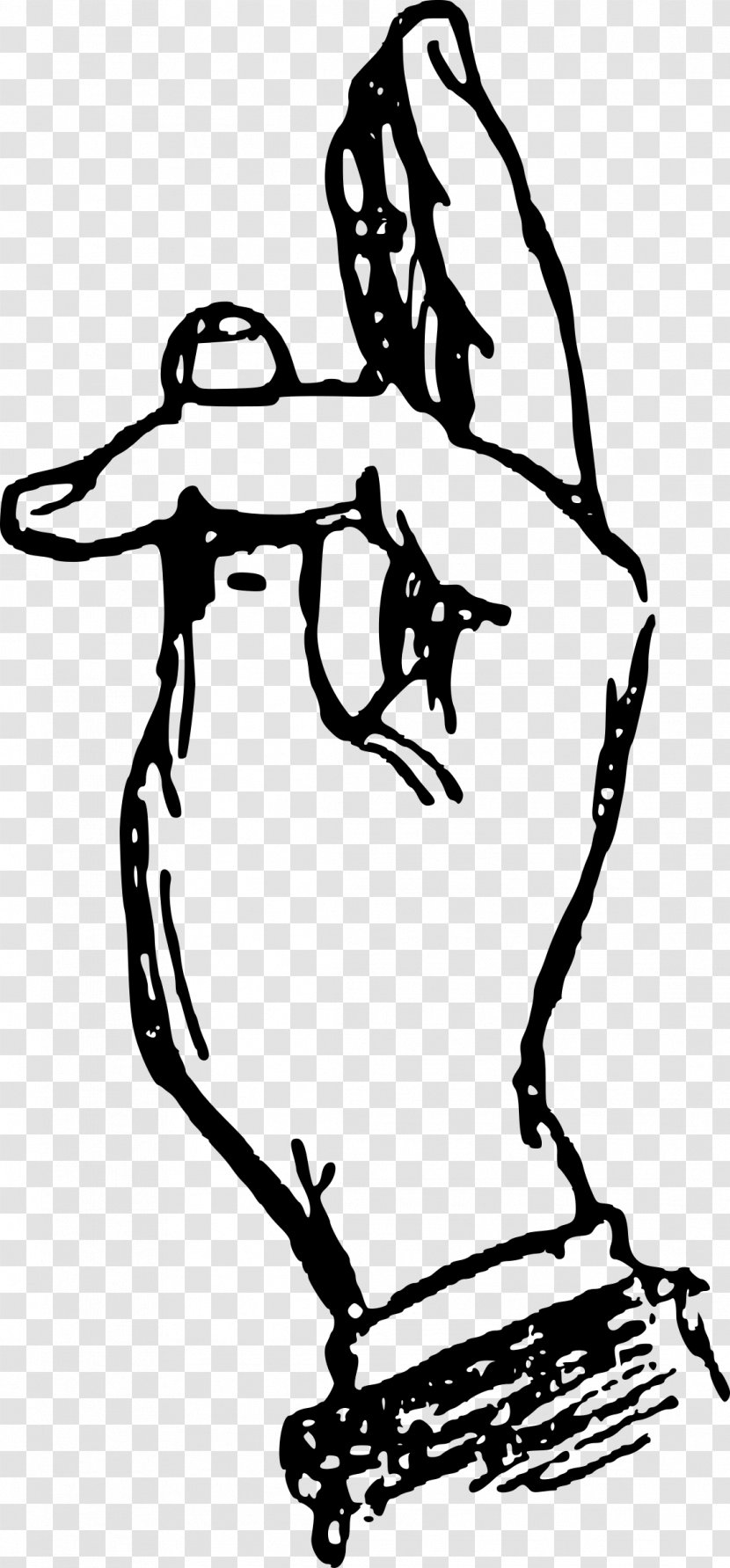 American Sign Language Manual Alphabet Fingerspelling - Tree - I Love You Transparent PNG