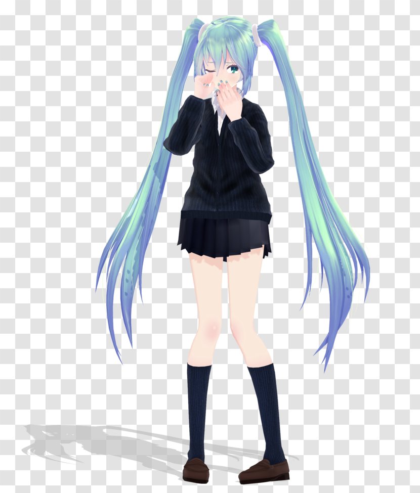 Hatsune Miku Vocaloid MikuMikuDance Kagamine Rin/Len Computer Software - Cartoon Transparent PNG