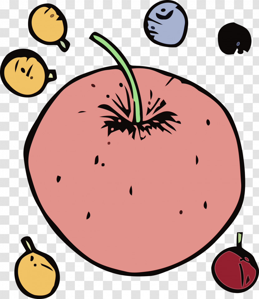 Vegetable Cartoon Line Meter Fruit Transparent PNG