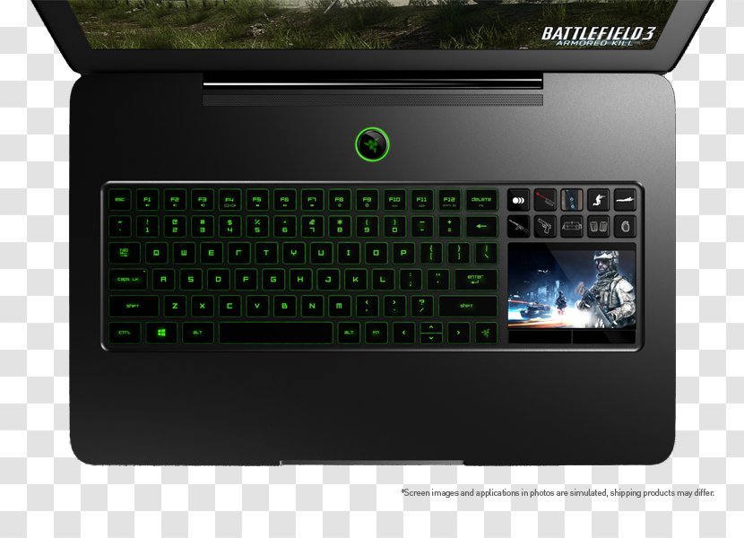 Computer Keyboard Hardware Laptop Razer Inc. Gaming - Numeric Keypads Transparent PNG
