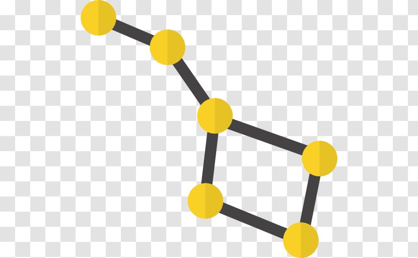 Yellow Technology Ursa Major - Constellation - Free Education Transparent PNG