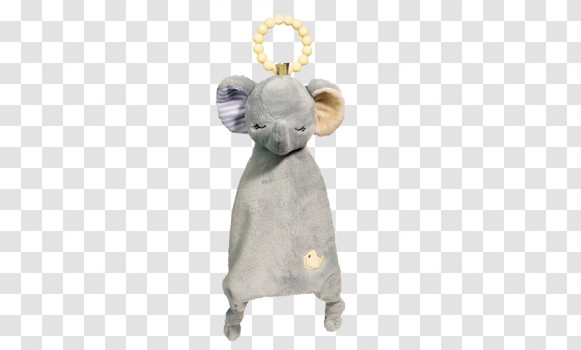 Elephantidae Stuffed Animals & Cuddly Toys Teether Blanket Teething - Toy - TOY ELEPHANT Transparent PNG