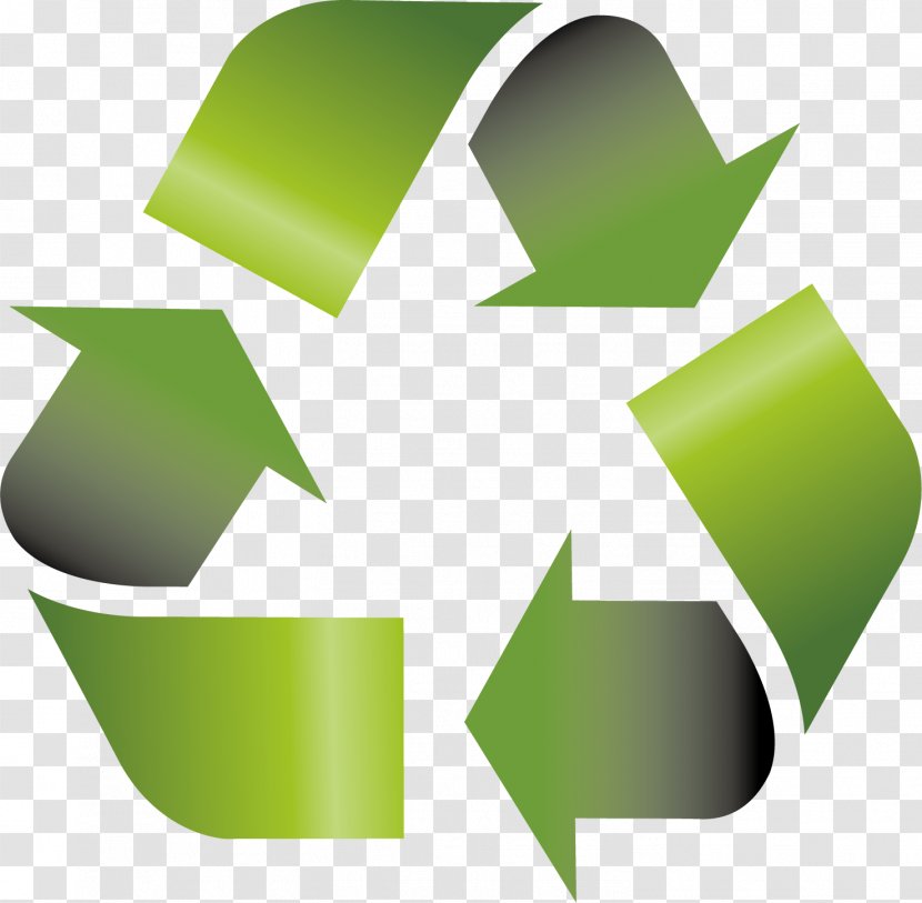 Recycling Symbol Icon - Sustainability - Green Flag Vector Material Transparent PNG