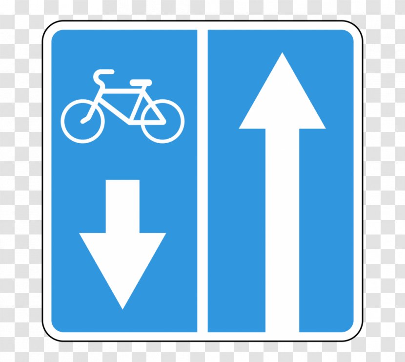 Traffic Sign Bicycle Lane Road Code - Symbol - Signs Transparent PNG