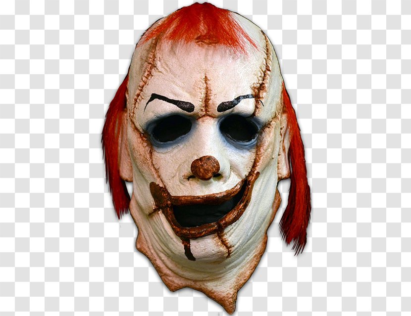 Evil Clown It Mask Halloween Costume - Trickortreating Transparent PNG