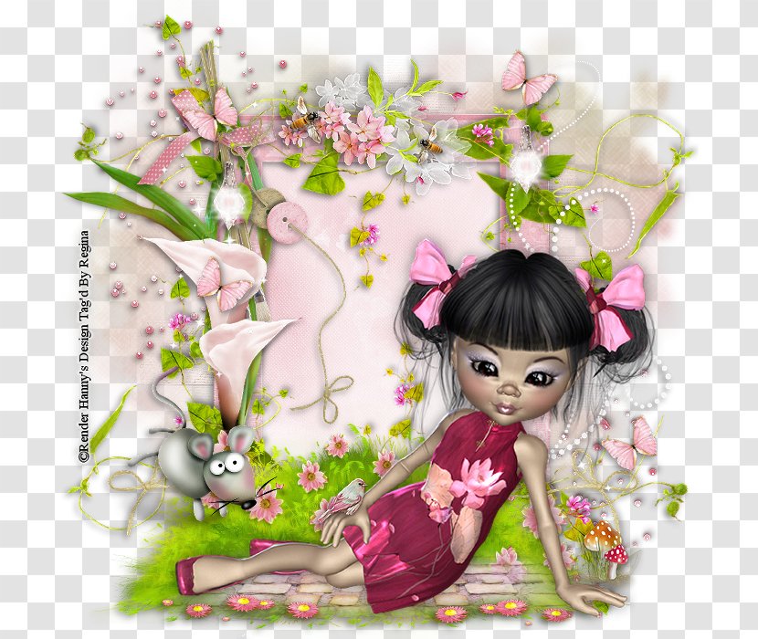 Floral Design Pink M Rose Family Fairy - Flower Transparent PNG