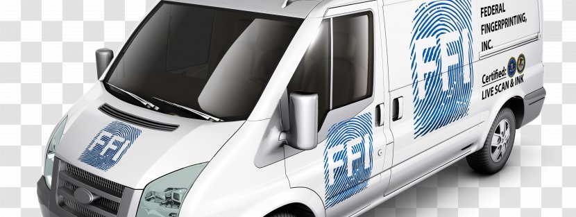 Car Van Vehicle Wrap Advertising Federal Fingerprinting (Inside Of Mailbox & Postal) - Fingerprint Scanning Transparent PNG