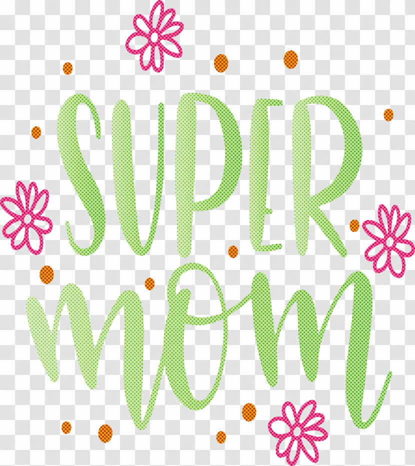 Mothers Day Super Mom Transparent PNG