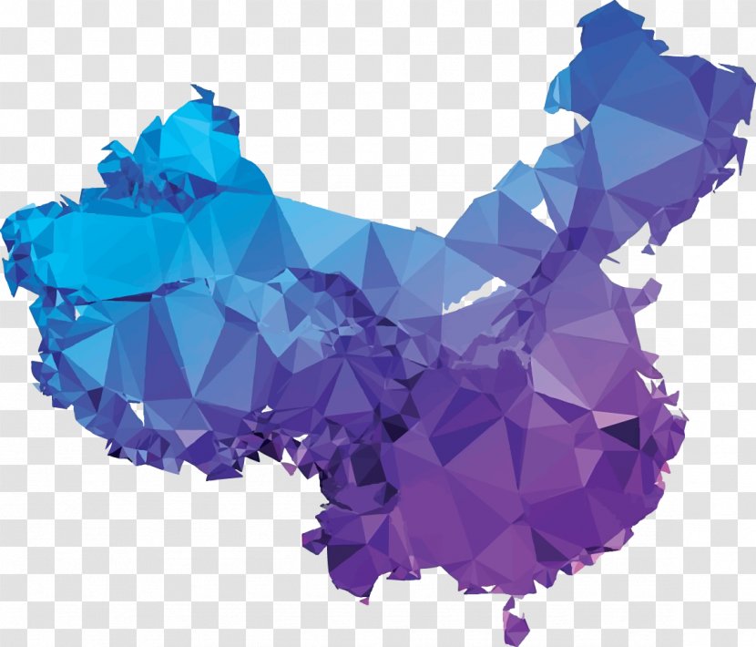 China Vector Map - World - Triangulo Transparent PNG