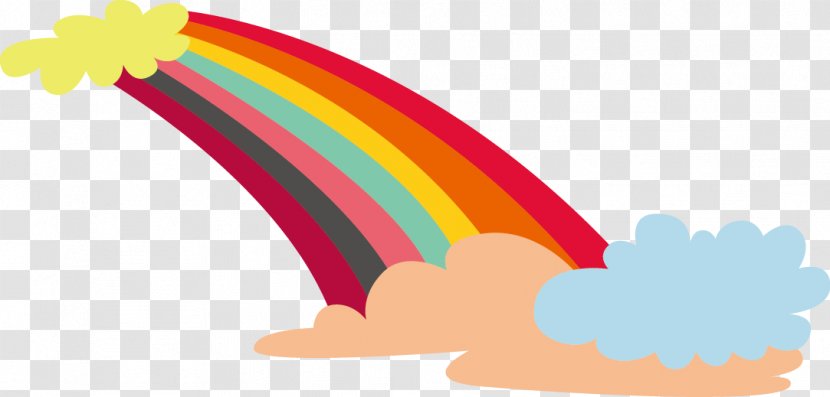 Cartoon Graphic Design Clip Art - Photography - Rainbow Element Transparent PNG