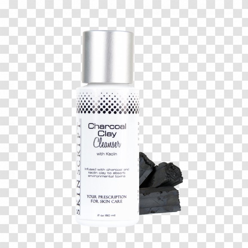 Cleanser Skin Care Script Kaolinite - Charcoal - Powder Transparent PNG