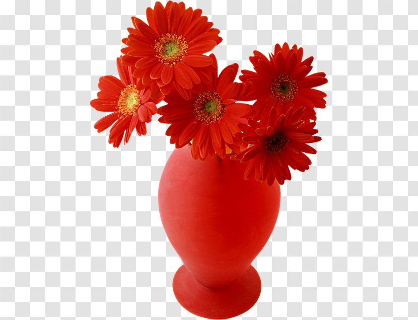 Cut Flowers Flower Bouquet Floral Design Vase - Red - Cg Filigree Transparent PNG