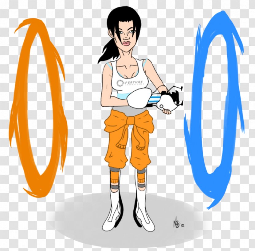 Portal Fan Art Character DeviantArt Transparent PNG