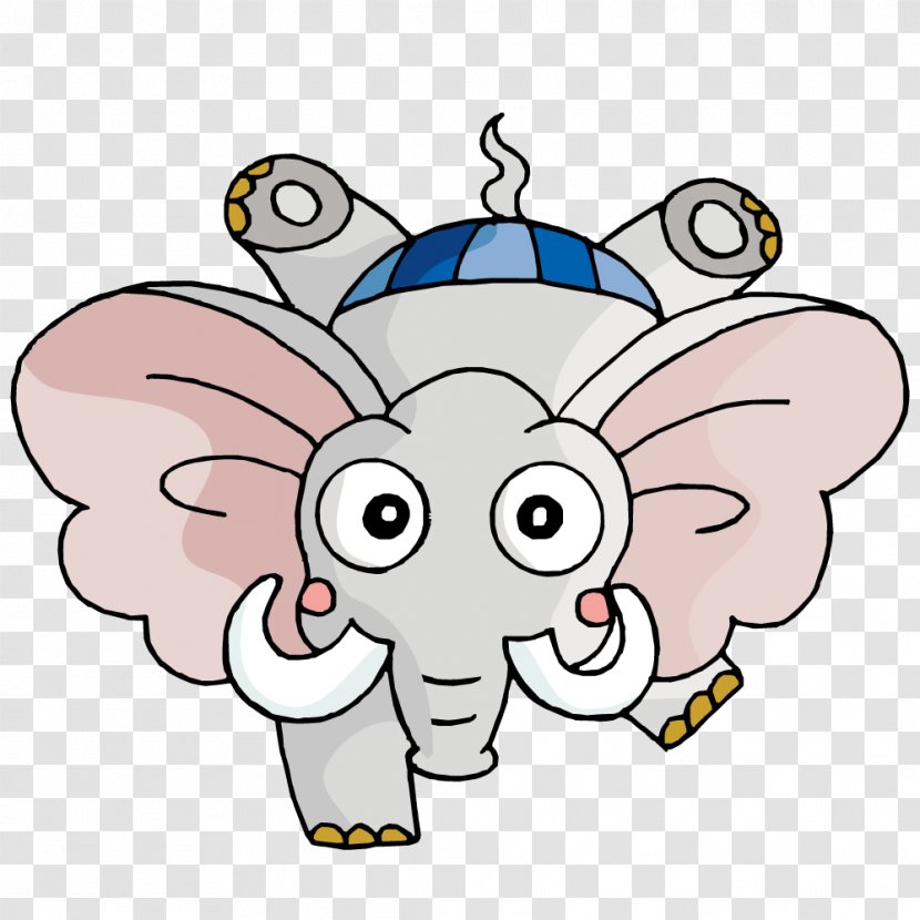 African Elephant Infant Asian Child - Cartoon - World Four Legs Vector Animals Overturned Transparent PNG