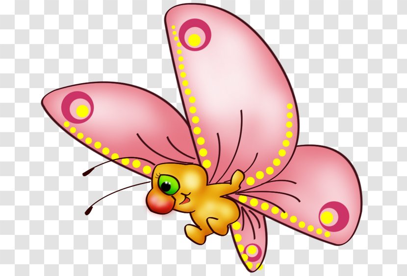 Butterfly Cartoon Clip Art - Drawing Transparent PNG