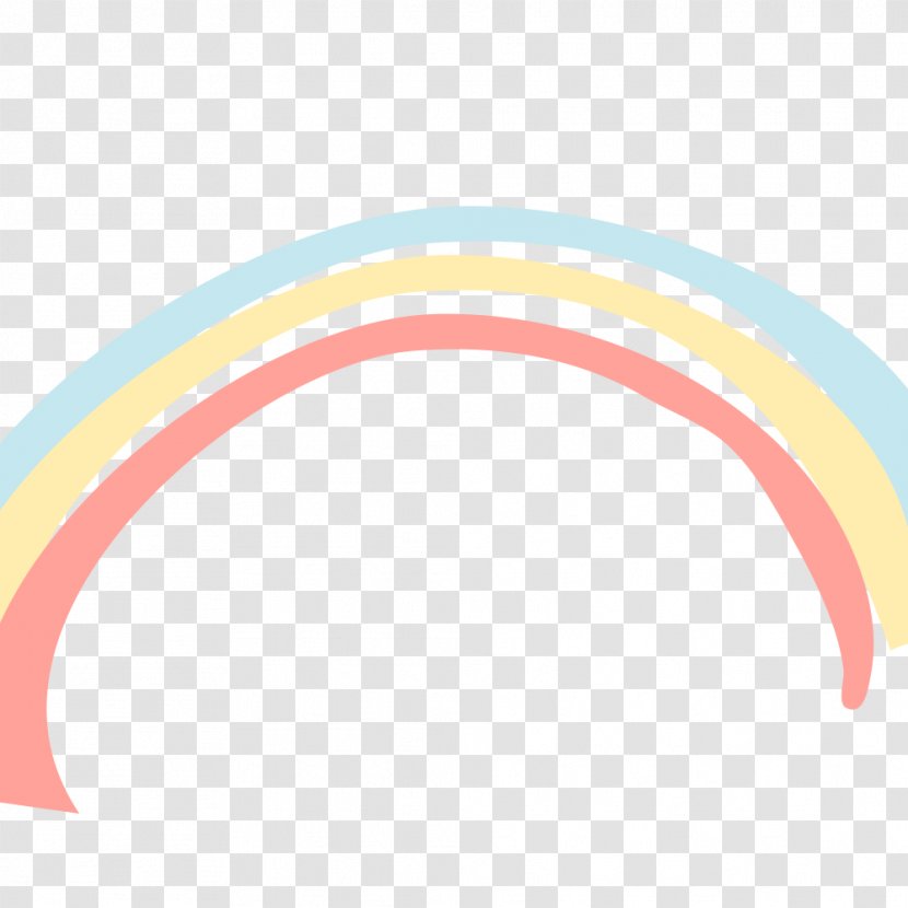 Arc Rainbow Ribbon - Pink Transparent PNG