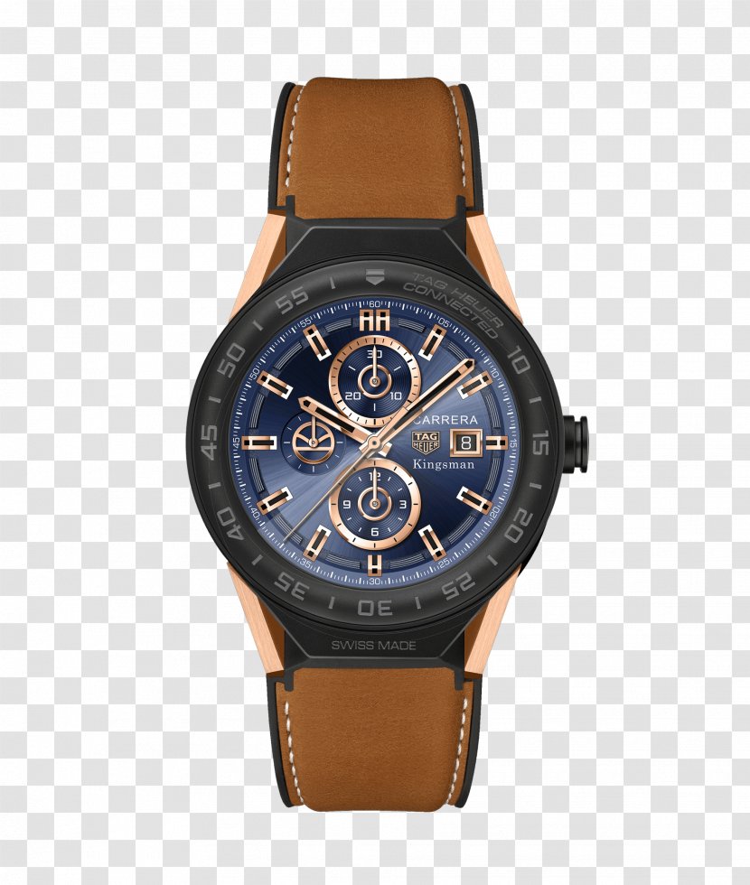 TAG Heuer Connected Modular Kingsman Film Series Gary 'Eggsy' Unwin - Strap - Watch Transparent PNG