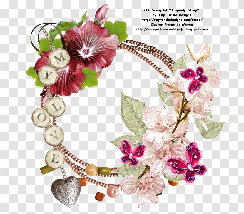 Floral Design Cut Flowers Jewellery - Flower Transparent PNG