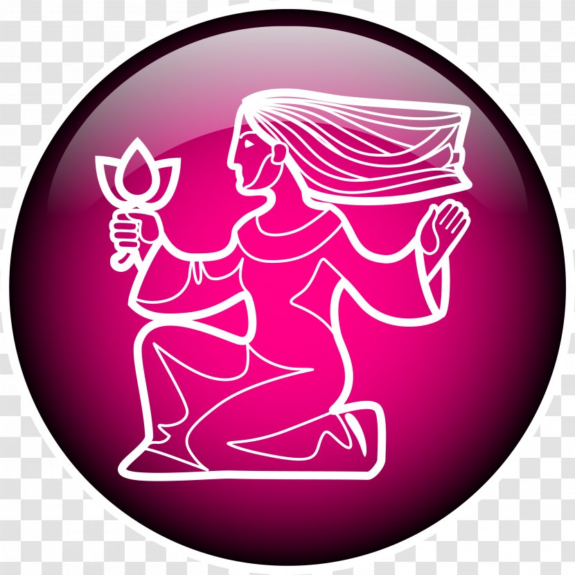 Virgo Horoscope Astrology - Pink - Purple Dream Transparent PNG