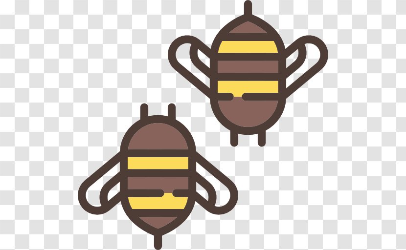 Honey Bee Insect - Yellow - Bees Vector Transparent PNG