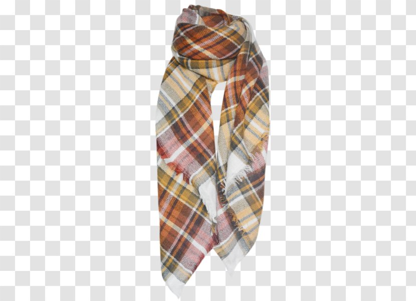 Scarf Tartan Necktie Stole - Plaid Print Transparent PNG