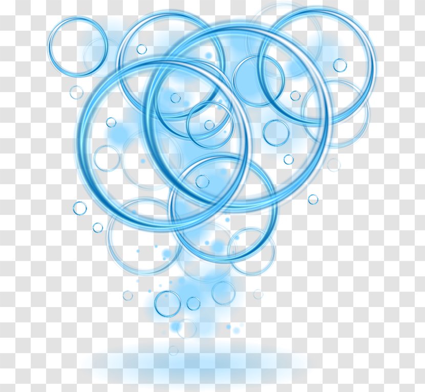 Blue Dream Circle - Number Transparent PNG