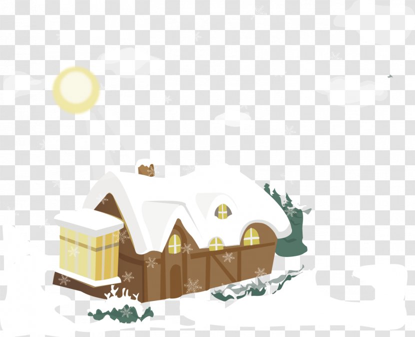 Daxue Snow Winter - Housing Vector Transparent PNG