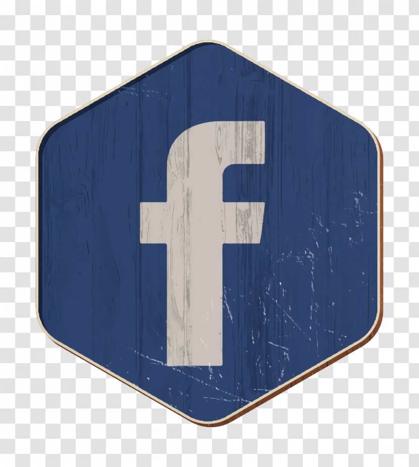 Facebook Icon Hexagon Logo - Signage Number Transparent PNG