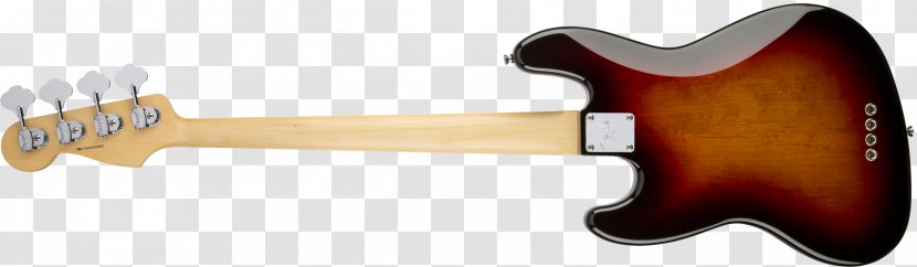 Electric Guitar Acoustic Fender Jazz Bass Sunburst - String Instruments Transparent PNG