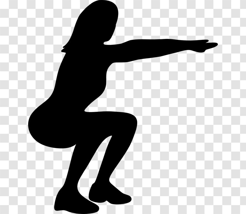 Fitness Cartoon - Exercise - Dancer Leg Transparent PNG