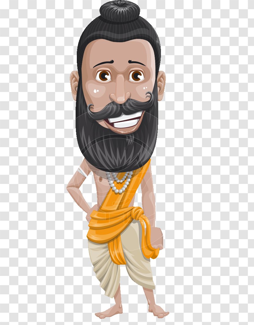 Cartoon Character Guru - Beard - Gift Transparent PNG