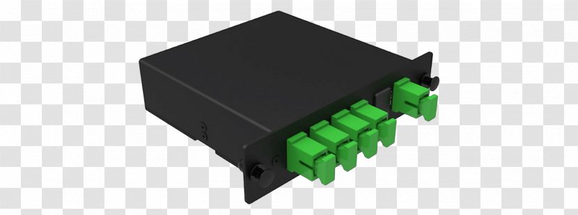 Fiber Optic Splitter Electronics Accessory Optical Connector - Imageforming System Transparent PNG