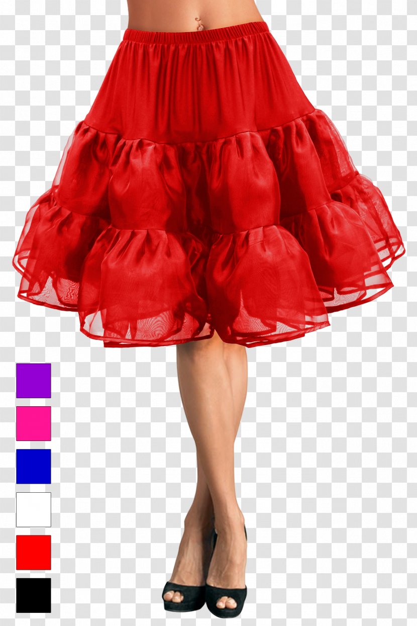 1950s Slip Petticoat Dress Skirt Transparent PNG