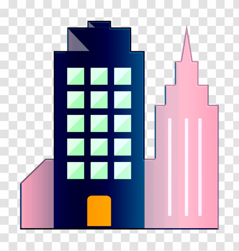Urban Icon Business Cityscape - Skyscraper Transparent PNG