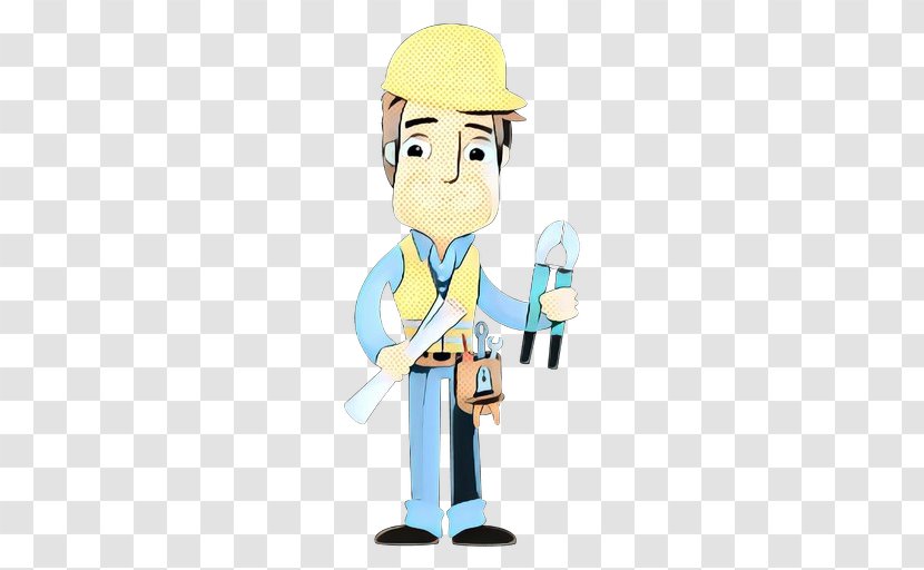 Cartoon Construction Worker Job Transparent PNG