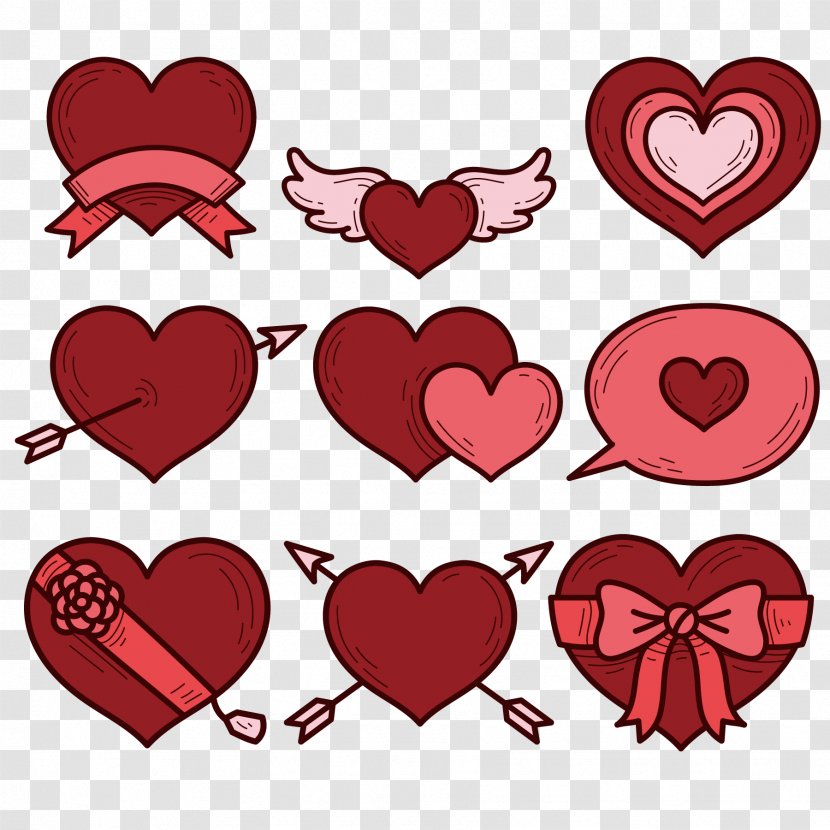 Clip Art Image Portable Network Graphics Valentine's Day Red - Frame - Couples Transparent PNG