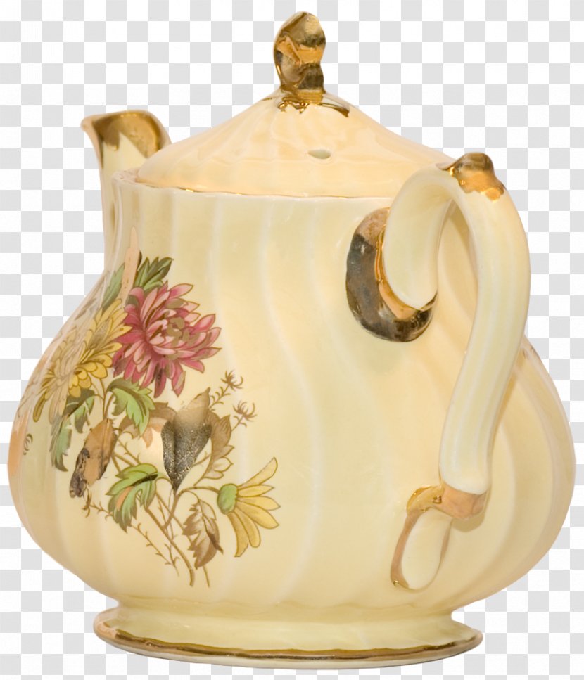 Jug Ceramic Pottery Vase Lid - Yellow Teapot Transparent PNG