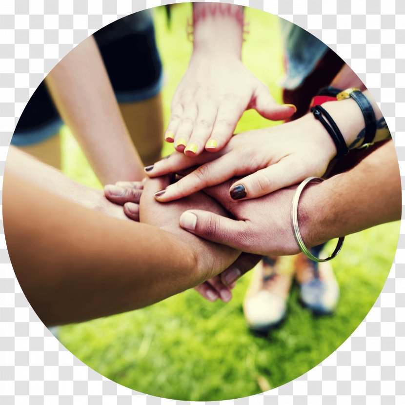 Team Teamwork Partnership Nail Friendship - Finger Transparent PNG