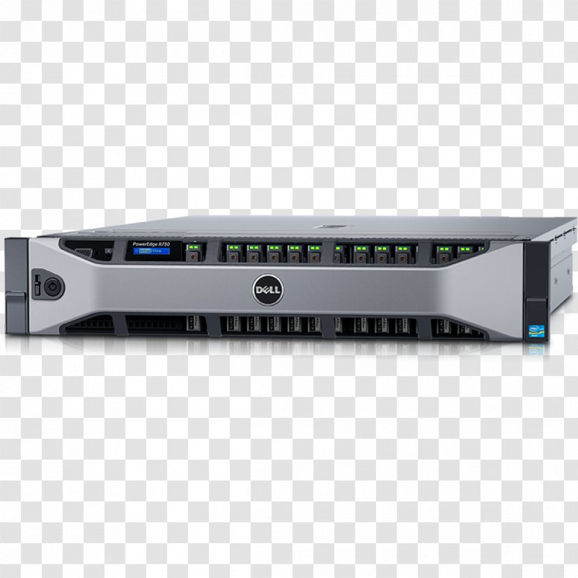 Dell PowerEdge Computer Servers Xeon - Data Storage - Server Transparent PNG