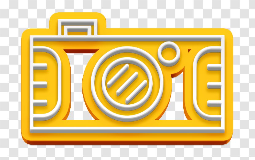 Camera Icon Dslr Flash - Text - Logo Rectangle Transparent PNG